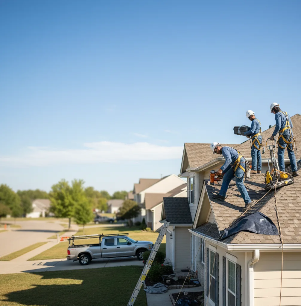 Roof Repair in Martinsville